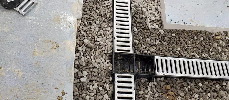Storm Water Trench Drain Repair in Bramlea, Brampton